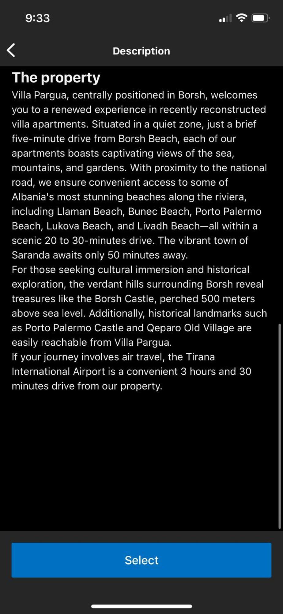 Villa Pargua Borsh Ngoại thất bức ảnh